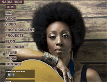 Tablet Screenshot of nadiahigh.com